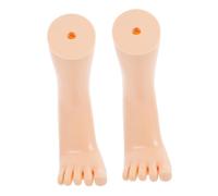 UTHCLO Female Mannequin Legs Sock Display Stand with Toe Support for Adult Women Shoes Retail Store Use Stable Fake Legs for Toe Socks and Anklets