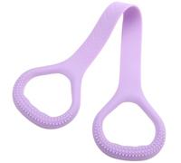 UTHCLO Figure 8 Resistance Band Chest Expander Hand Trainer Silicone Lavender Portable Muscle Toning for Women Home Pilates Yoga Stretching