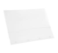 UTHCLO File Pocket Document Organizer 12.6x9.4x1.2inch Portable Lightweight Plastic Pp Material Multi-Layer Storage Folder for Home Use