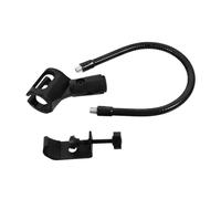 UTHCLO Flexible Gooseneck Microphone Stand Iron Mount Adjustable Mic Holder for Desktop Use Compatible with Various Microphones Stable