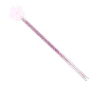 UTHCLO Flower Stirrer Glass Mixing Rod Heat Resistant Cocktail Drink Mixer Portable Kitchen Stirring Stick with Elegant Floral Design for Juices and Beverages