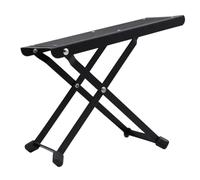 UTHCLO Foldable Guitar Foot Stool with Non-deformable Sturdy Construction Classic Color Footrest for Acoustic and Classical Guitarists Space-Saving Design Suitable for All Skill Levels