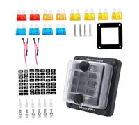 UTHCLO Fuse Block Fuse Organizer Automotive Replacement for Boat Car Auto Blade