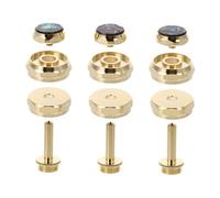UTHCLO Golden Trumpet Button Buckle Made of Copper for Trumpet Instruments Sturdy Press Cover Accessory Suitable for Instrument Players Simple and Portable