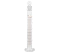 UTHCLO Graduated Measuring Cylinder Glass with Frosted Plug Hard Glass Experiment Cylinder for Precise Liquid Measurement in Laboratory Use