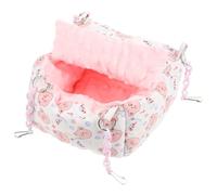 UTHCLO Guinea Pig Sleeping Nest Comfortable Resting Place Portable Lint Bed 7.47x7.47x5.50in for Home and Outdoor Small Animals