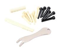 UTHCLO Guitar Bridge Pin Puller Professional Acoustic String Peg Extractor Tool for Electric and Acoustic Guitars Easy to Use Smooth Polished Replacement Parts for String Instrument