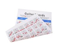 UTHCLO Guitar Chord Practice Chart for Beginners Bright Ukulele Fingering Guide Poster with Icons and Fonts Read Music Chords Reference Tool for Adults