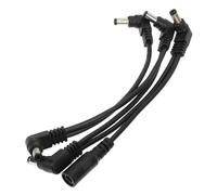 UTHCLO Guitar Effects Pedal Power Supply Cable 1-to-5 Daisy Chain Cord for Instrument Effectors Compatible Multiple Pedals, Practical Power Cable for Live Performance and Studio Use