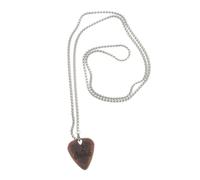 UTHCLO Guitar Pick Necklace Zine-alloy Plectrum Pendant and Random Color Storage Box, Creative Fingertip Pick for Acoustic, Ukulele, and Electric Guitar Random Color