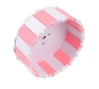 UTHCLO Hamster Exercise Wheel and Squirrel Workout Wheel Silent Running Large 18.5cm Pink White for Small Pets Activity