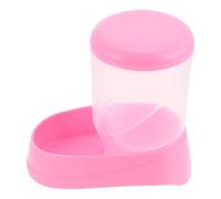 UTHCLO Hamster Food Dispenser Automatic Hamster Feeder Fully Washable No Smell Plastic Food Bowl for Guinea Pig Small Rabbit