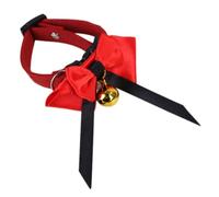 UTHCLO Handmade Pet Bird Bow Tie Collar Comfortable Decorative Neck Accessory for Parrots Chickens Ducks Lightweight and Skin-friendly Red Tie for Festive Photo Shoots