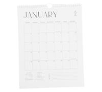 UTHCLO Hanging Monthly Calendar Planner with Thick Paper for Smooth Writing Modern Wall Calendar for Home Office Organization and Goal Setting Wall Planner From July to December