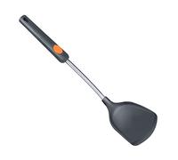 UTHCLO Heat Resistant Reusable Silicone Cooking Spatula Non-Scratch Non-Stick Frying Turner for Home Kitchen with Hanging Portable Multi-Function Wok Spatula for Baking and Air Fryer Use