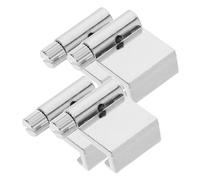 UTHCLO Heavy Duty Zinc Alloy Hanging Hooks 4Pcs Secure Locking Mechanism for Wall Art Exhibition