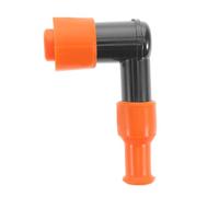 UTHCLO High Voltage Orange Spark Plug Boot Cap Compatible with Atv Quad Scooter Electronic Coil Plug Cap for Off-road Sand Vehicles Easy Installation Ignition Resistors Cover