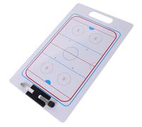 UTHCLO Hockey Board Whiteboard Hockey Coaching Board Pvc Erasable Surface Adjustable Sports Must Have on The Field
