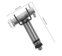 UTHCLO Hydraulic Rod Ton Accessory Horizontal 2 Jack with 2.5 Ton Hand Pressure, Return Valve, Universal Iron Handle for Stable Lifting Landing Gear Equipment for Vehicle