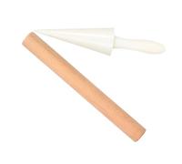 UTHCLO Ice Cones Mold DIY Egg Roll Mold Egg Roll Stick Ice Cone Shaper Grill Weight Press DIY for Indoor Making Supplies Maker Function