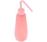 UTHCLO Indoor Plant Watering Can, 480ml Pink Plastic Squeeze Bottle with Bend Mouth, Lightweight, Easy to Clean, for Flowers and Succulents, Garden Supply