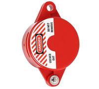 UTHCLO Industrial Gate Valve Lock Disc Red Handwheel Valve Lockout Device for 25-64mm Handles Heavy Duty Outdoor Water Spigot for Maintenance