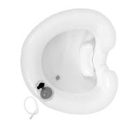 UTHCLO Inflatable Portable Shampoo Basin for Hair Washing Durable PVC Hair Wash Sink with Built in Pump and Pillow Suitable for Elderly Pregnant Women and Bedridden Adults Easy to Clean