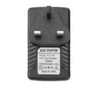 UTHCLO Injector Adapter with Dual Ethernet Connectors, Uk Plug, Compact Design and Short Circuit Protection for Ceiling and Wall-Mounted Access Points