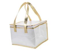 UTHCLO Insulated Food Bag Portable Handle Reusable Grocery Bag for Cake Pizza and Seafood Preservation Thermal Tote for Outdoor Events and Daily Use