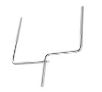 UTHCLO Iron Cowbell Mount Rod U Shape Percussion Accessory for Drummers and Percussionists Compact Portable Design for Drum Kit and Bell Drum Use Music Instrument Part