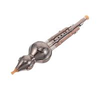UTHCLO Key Hulusi Chinese Wind Flute for Beginners Copper-plated Gourd Cucurbit Instrument with Three-tone Function for Student Practice Performance and Ensemble Use
