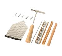 UTHCLO Keys Kalimba Thumb Piano DIY Accessories Kit with Tuning Hammer Metal Replacement Parts Set for Self-assembly Easy Installation Sound Quality for Beginners and Music Lovers