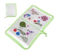 UTHCLO Kpop Photo Binder Album with Card Sleeves PVC Durable Cover Multi Use Photocard Organizer for Sports Cards Photos Stickers and Journals