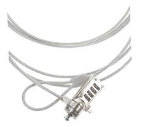 UTHCLO Laptop Security Cable Lock for Laptops and Tablets, 3.5mm Diameter Steel Wire Rope, 1.8m Portable Password Anti-theft Notebook Lock for Business and Travel Use