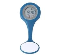 UTHCLO LCD Nurse Watch with Digital Display Hanging Pocket Watch in Stainless Steel and Silicone for Setting and Hospital Use Simple Style for Nurses and Doctors