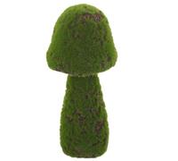 UTHCLO Lifelike Flocking Moss Mushroom Garden Decor with Foam Material, No Watering or Pruning Required, for Outdoor Flowers and Yard Decoration, Adorable Small Mushroom Ornament