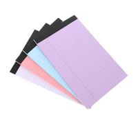 UTHCLO Lined Legal Notepads Tearable Memo Pads Wide Ruled for School Office Home Use Portable Plan Notebooks for Do Lists and Important Notes