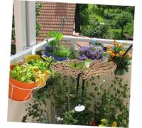 UTHCLO Lizard Hammock Hanging Bed for Reptiles and Bearded Dragons Hand Woven with Suckers Expands Vertical Living Space for Iguanas Geckos and Pets