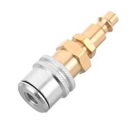 UTHCLO Locking Tire Air Chuck Nozzle Portable Brass Inflator Hose Adapter for Car Air Pumps Accessory for Auto and Truck Tyres