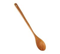 UTHCLO Long Handle Wooden Cooking Spoon Kitchen Utensil Nonstick Lightweight Ergonomic Mixing Stirring Serving Tool for Everyday Use