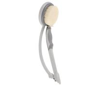 UTHCLO Long-Handled Bath Brush Foldable Shower Brush for Back Cleaning Bristle Stiffness for Elderly and Disabled Users
