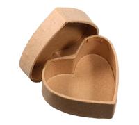 UTHCLO Love Kraft Paper Box Heart Shaped Box for Valentine's Day Candy Packaging Chocolates Empty Cookie for Snack Treats