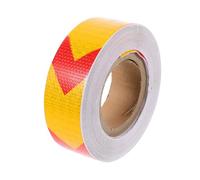 UTHCLO Luminous Reflective Warning Tape with Hexagonal Honeycomb Pattern High Visibility Safety Tape for Vehicles Road Markings Mechanical Equipment for Emergency Identification and