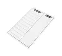 UTHCLO Magnetic Whiteboard Dry Erase Board for Refrigerator Magnetic Note Pad with Erasable Surface Fridge Planning Message Board for Daily Schedule to-do List Kitchen Organizer No Tape