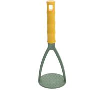 UTHCLO Manual Potato Masher with Nylon Construction for Fine Mashing and Safe Use, Black Kitchen Tool Suitable for Squash and Garlic, Simple Design with Smooth Finish for Convenient