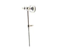 UTHCLO Metal Bass Drum Hammer Beater with Easy Installation and Tone, Silver Metal Percussion Instrument Accessory for Students and Professional Players, Classic Concise Design for Drum