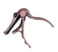 UTHCLO Metal Guitar Capo for Acoustic Electric Ukulele Quick Release Modified Clip with Alligator Grip Red Finish No Buzz Clamp for Precise String Pressure and Versatile Playing Styles