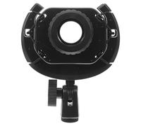 UTHCLO Microphone Shockproof Bracket Adjustable Rack High-efficiency Shock Absorption Sl nd Simple Design 5.31x4.52x2.75in Lightweight Microphone Stand for Live Sound Random Style