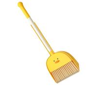 UTHCLO Mini Broom and Dustpan Set Cartoon Design for Boys and Small Broom Household Cleaning Helper Develops Motor Skills and Responsibility Use Childs Brush Playset