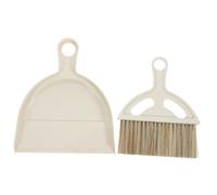 UTHCLO Mini Keyboard Cleaning Brush and Dustpan for Desktop and Computer Lightweight Broom Kit with Hook for Easy Storage for Dust Pet Hair and Electronics Cleaning